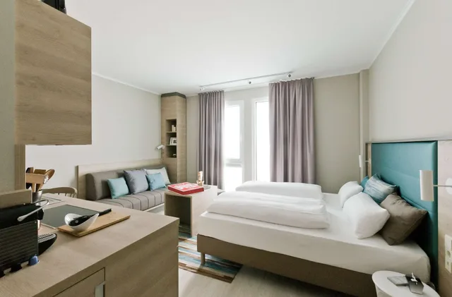 شقة سوبيريور بسرير مزدوج بإطلالة على الفناء، elaya hotel stuttgart boeblingen 1/4