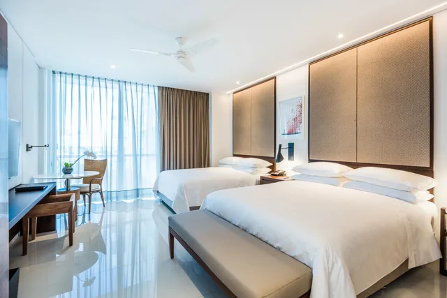 غرفة بسرير مزدوج بإطلالة جزئية على البحر، Dreams Karibana Cartagena Golf & Spa Resort 1/2