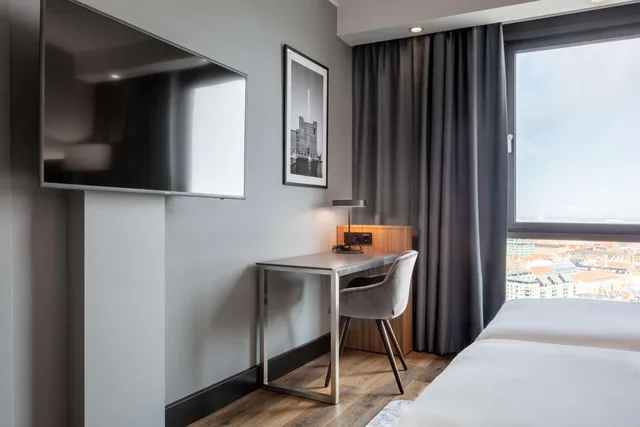 غرفة سوبيريور بانورامية بإطلالة على المدينة، Radisson Blu Scandinavia Copenhagen 3/6