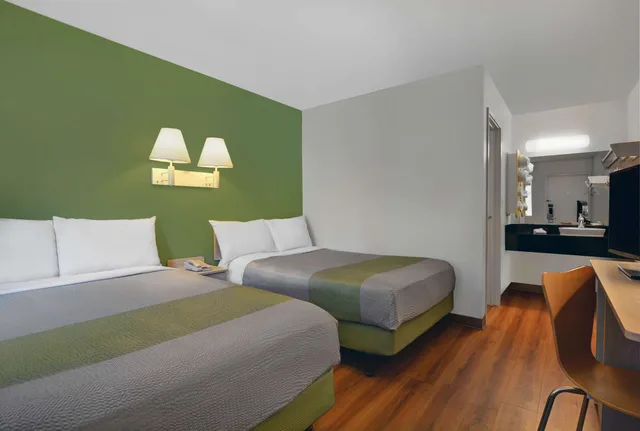 2 Full Beds - Premium, Mini Fridge, Motel6 Kissimmee, FL - Orlando 1/9