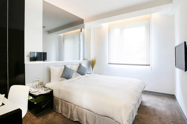 غرفة قياسية بسريرين منفصلين، CityInn Hotel Plus Taichung Station Branch 1/1