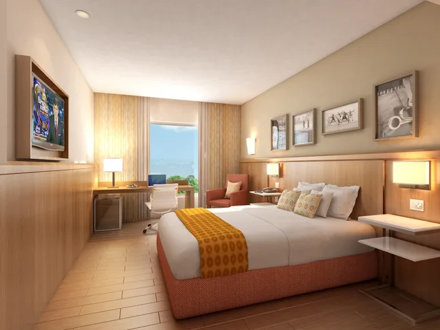 جناح بسرير كينج بغرفة نوم واحدة، FAIRFIELD BY MARRIOTT AMRITSAR 3/10