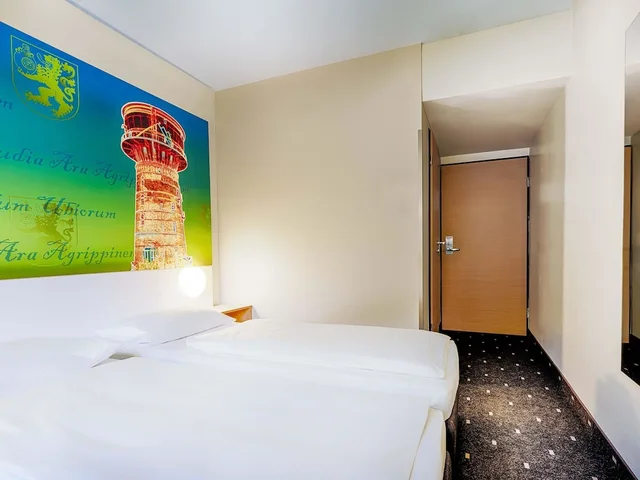 غرفة بسريرين منفصلين، B&B Hotel Koln Frechen 3/5