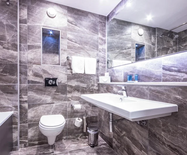 غرفة بسرير مزدوج أو سريرين منفصلين، Talbot Hotel Stillorgan 4/5
