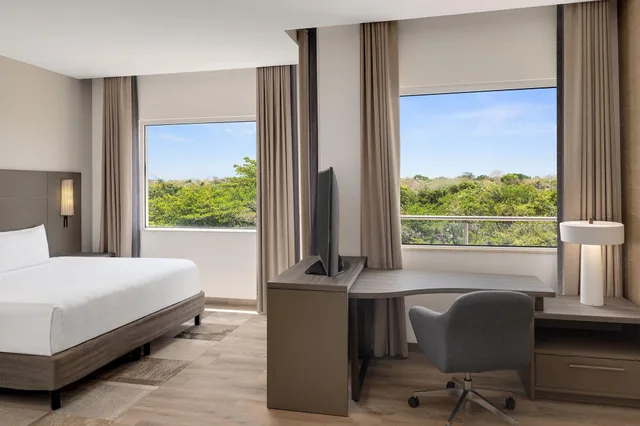 استوديو بسرير كينج بإطلالة على الحديقة، Residence Inn by Marriott Playa del Carmen 6/10