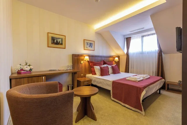 Room, King Bed, Attic, Hotel Gott 1/4