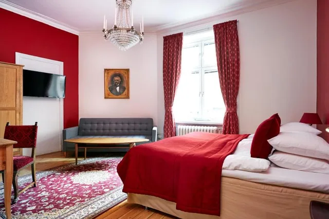 غرفة مفردة بحمام خاص في الطابق الأرضي، Hotel Hornsgatan 3/4