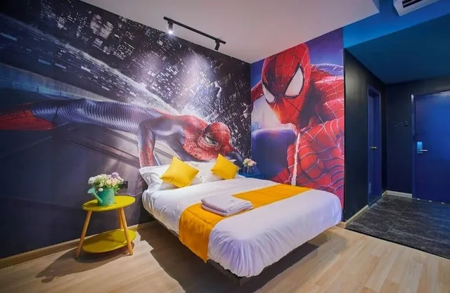 غرفة ديلوكس بسرير كوين، Hotel Olympic Malaysia Kuala Lumpur 2/4