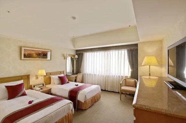 غرفة بسريرين منفصلين، Cosmos Hotel Taipei 2/5