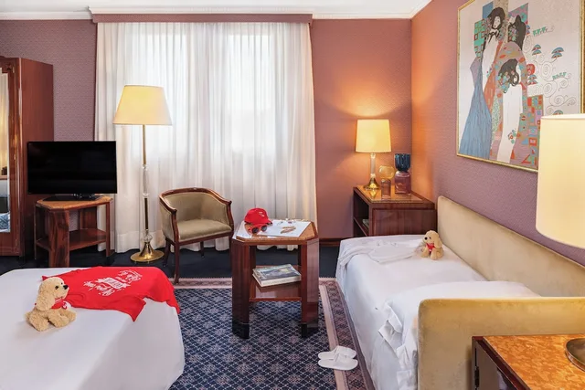 غرفة عائلية بسرير مزدوج مع أريكة، Starhotels Du Parc 5/10