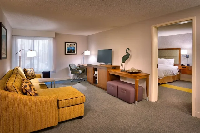 جناح استوديو بسرير كينج مع أريكة، Hampton Inn Salt Lake City-Downtown 7/10