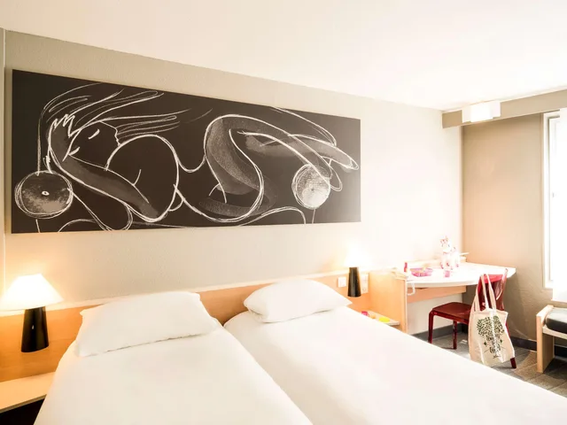 غرفة قياسية بسريرين منفصلين، B&B Hotel Marseille Bonneveine 2/9