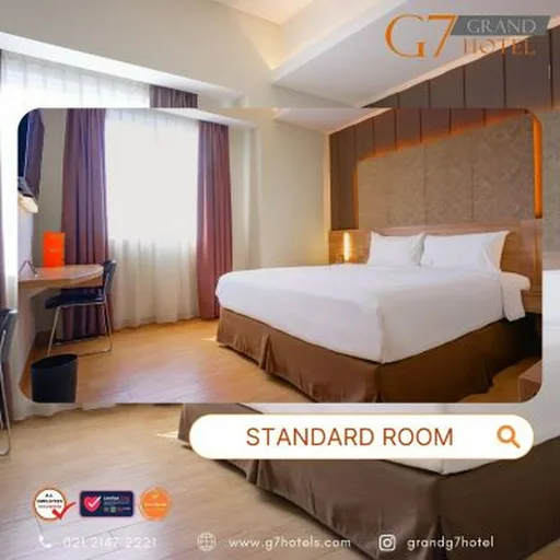 غرفة قياسية بسرير مزدوج للمدخنين، Grand G7 Hotel Kemayoran 1/2