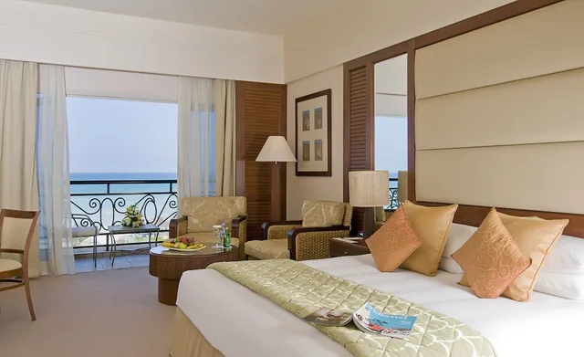 Premium, Chalet, Twin Beds, King Bed, Beach Front, Terrace, Danat Jebel Dhanna Resort 8/10