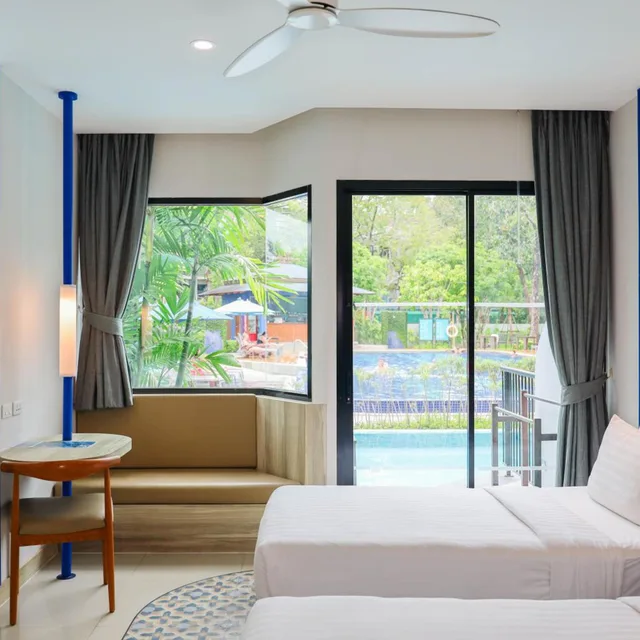 2 Bedrooms, Family, Suite, Double Bed, Pool Access، Holiday Style Ao Nang Beach Resort Krabi 5/10