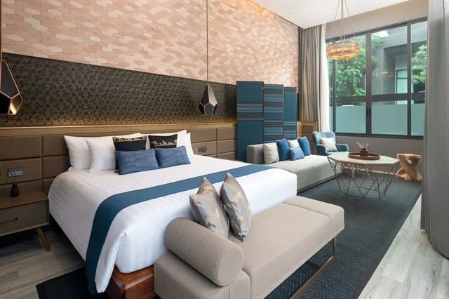 2 Bedrooms, Sapphire, Pool, Villa, 2 King Beds، The Gems Mining Pool Villas Pattaya 4/9
