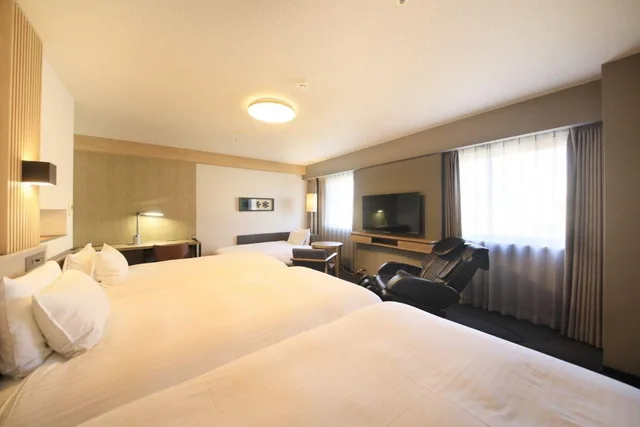 غرفة رباعية بـ4 غرف نوم للمدخنين، Richmond Hotel Yamagata Ekimae 1/2