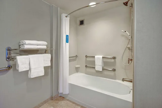 استوديو بسرير كينج مع أريكة لذوي الإعاقة، Hampton Inn & Suites Alexandria Old Town Area South 6/7