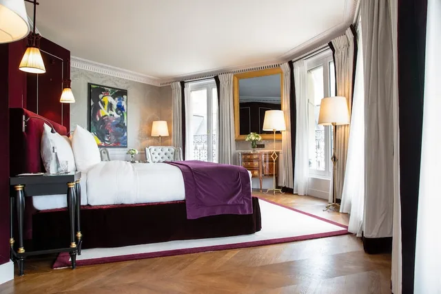 جناح رئاسي بسرير كينج، La Reserve Paris Hotel And Spa 9/10