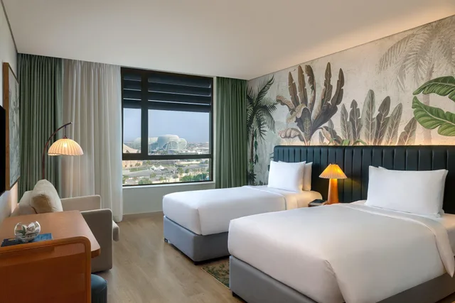 Deluxe, Twin Beds, with View, Yas Plaza Mangroves by IHG 1/3
