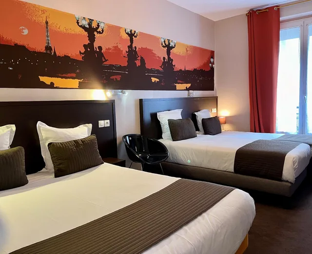 غرفة رباعية، Hotel Odessa Montparnasse 1/2