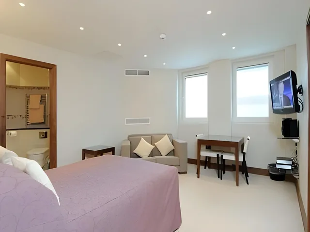 استوديو سوبيريور بسرير كينج بإطلالة على الحديقة، Arlington House 1/1