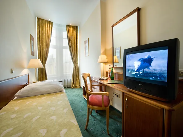 غرفة قياسية مفردة بسرير مزدوج، Ea Hotel Rokoko 1/2
