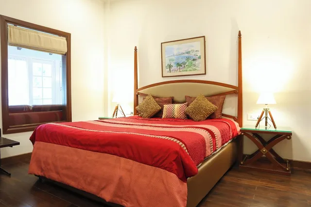 2 Bedrooms, Heritage, Cottage, King and Twin Beds, Living Area، Vikram Vintage 2/7