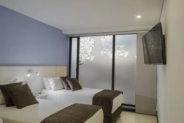 غرفة قياسية بسريرين منفصلين، Hotel Regency Boutique La Feria 2/7