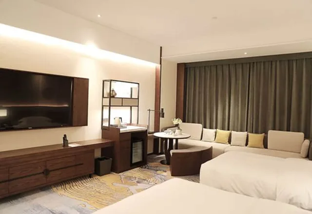 غرفة ديلوكس عائلية بسرير فردي بإطلالة على المدينة، Sheraton Kunming 3/5