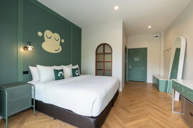 غرفة ديلوكس بسرير مزدوج، Blu Monkey Pooltara Krabi 3/5