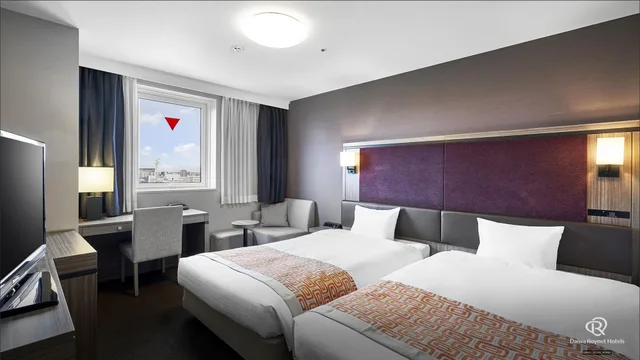 غرفة قياسية بسريرين منفصلين، Daiwa Roynet Hotel Sapporo Susukino 1/1