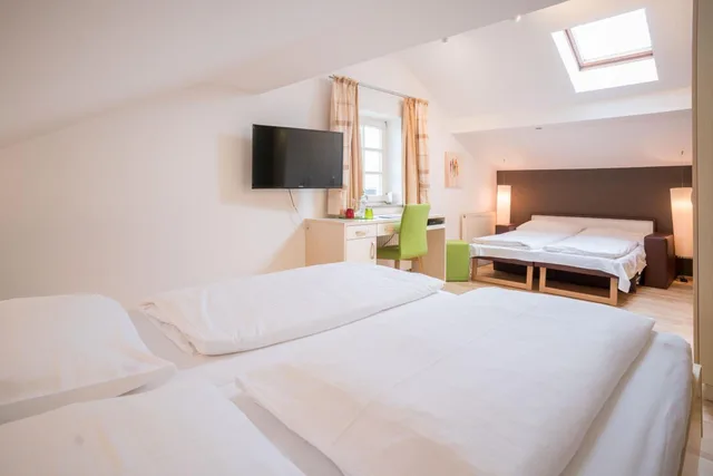 غرفة عائلية، Das Grune Hotel Zur Post - 100 Bio 3/4