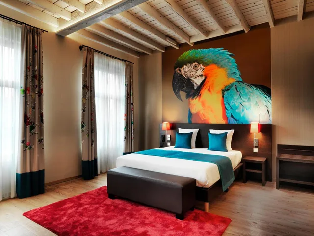 غرفة حصرية بسرير كينج بإطلالة على النهر، Hotel Harmony 9/10
