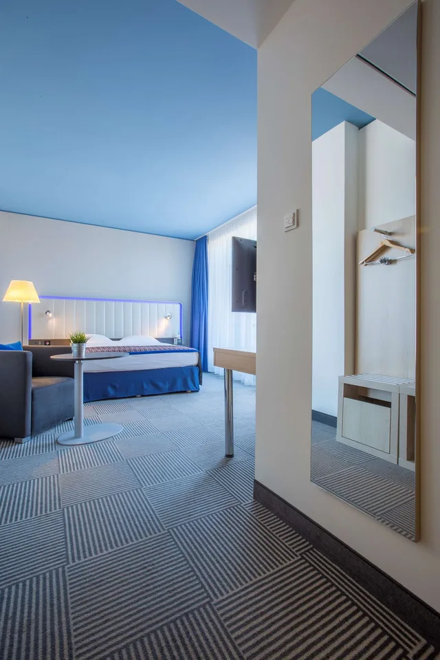 غرفة سوبيريور بسرير كينج في طابق مرتفع، Park Inn By Radisson Stuttgart 8/10