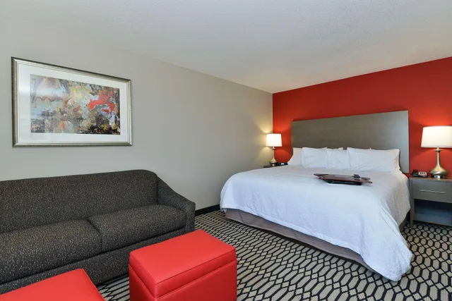 Study, King Bed, Sofa، Hampton Inn Middletown OH 2/4