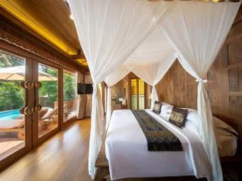 Pool, Villa, Sea View, Outdoor Bath، Santhiya Koh Phangan Resort and Spa 1/2