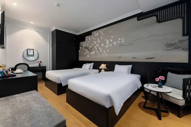 غرفة ديلوكس بسرير مزدوج أو سريرين منفصلين، Golden Cyclo Premier Hotel Powered By Fave 6/10