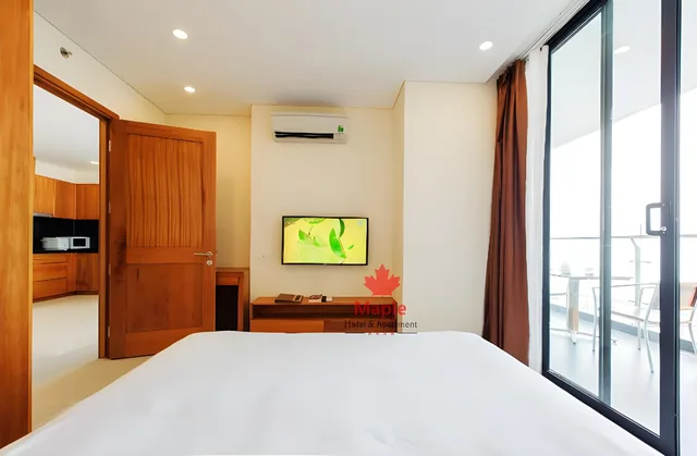 شقة بشرفة، Maple Hotel Apartment 1/1