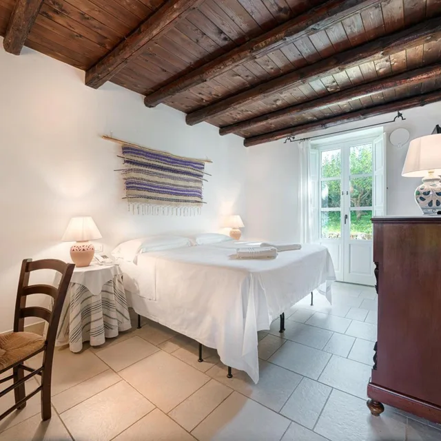 غرفة بسرير مزدوج أو سريرين منفصلين، Hotel Masseria Degli Ulivi 10/10