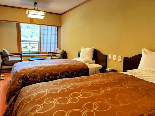 Family, Single Bed, Yufuin Santokan 1/2