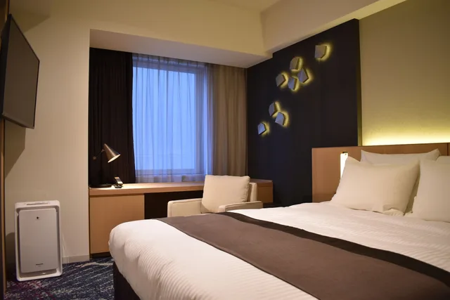 غرفة بريميير بسرير كوين، Hotel Jal City Nagoya Nishiki 3/5