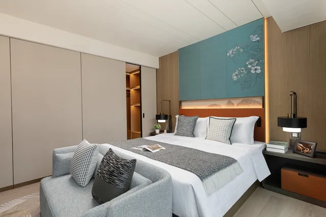 استوديو بريميير بسرير كينج، Ascott North Point Hong Kong 1/7