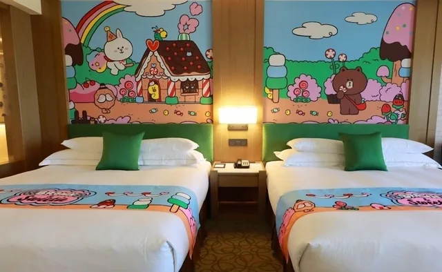 غرفة ديلوكس عائلية بسريرين كينج، Lihpao Resort- Fullon Hotel 2/3