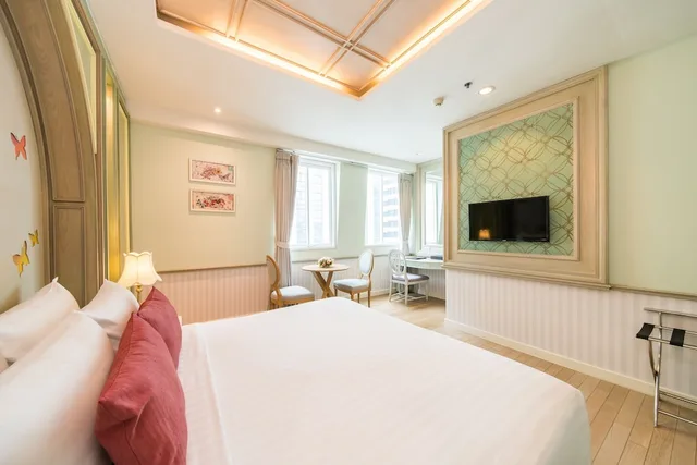 غرفة ديلوكس مفردة بسرير كوين في طابق مرتفع، La Petite Salil Sukhumvit 11 1/3