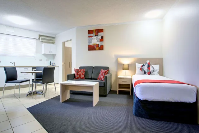 استوديو عائلي بسرير كوين وسرير فردي بغرفتين مع أريكة، Quality Hotel City Centre 4/9