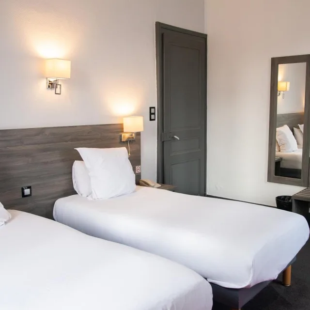 Room, Twin Beds, COMFORT HOTEL ACTUEL CHAMBERY CENTRE 1/10