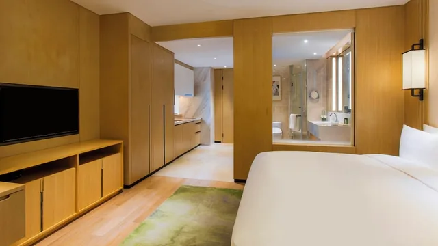 غرفة قياسية بسرير كينج، HOLIDAY INN NANJING QINHUAI SOUTH SUITES 2/4