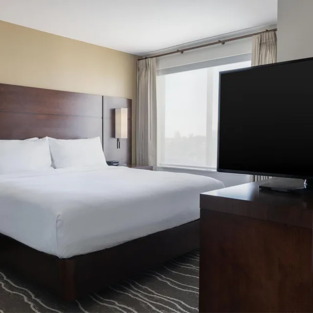 استوديو بسرير كينج مع أريكة، Residence Inn by Marriott Anaheim Brea 5/10