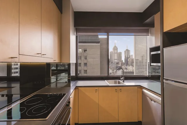 شقة ديلوكس بأربعة أسرّة بغرفتي نوم، Adina Apartment Hotel Melbourne 7/8